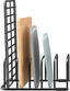 EasyEva Black Wire Cutting Board Rack studio product photo