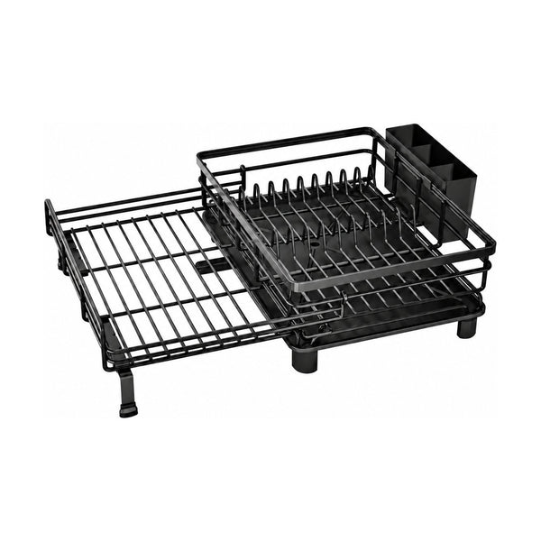 EasyEva Expandable Over-Sink Dish Drying Rack studio product photo