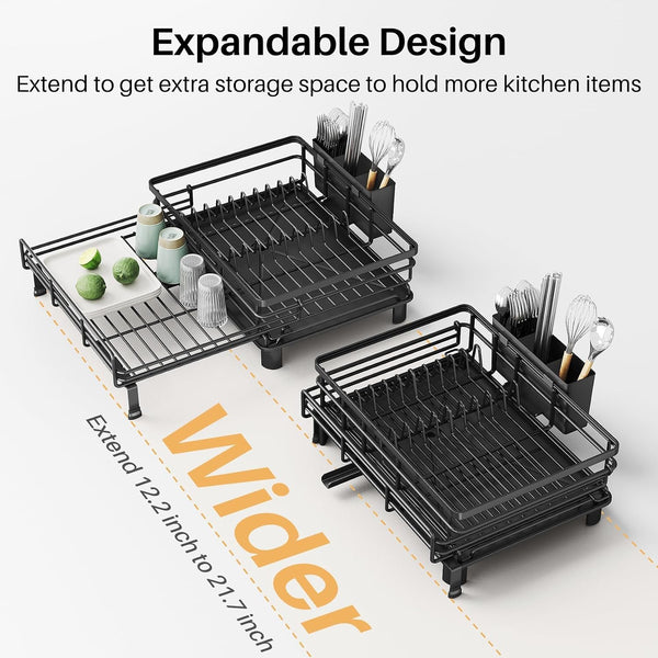 EasyEva Expandable Over-Sink Dish Drying Rack additional product photo