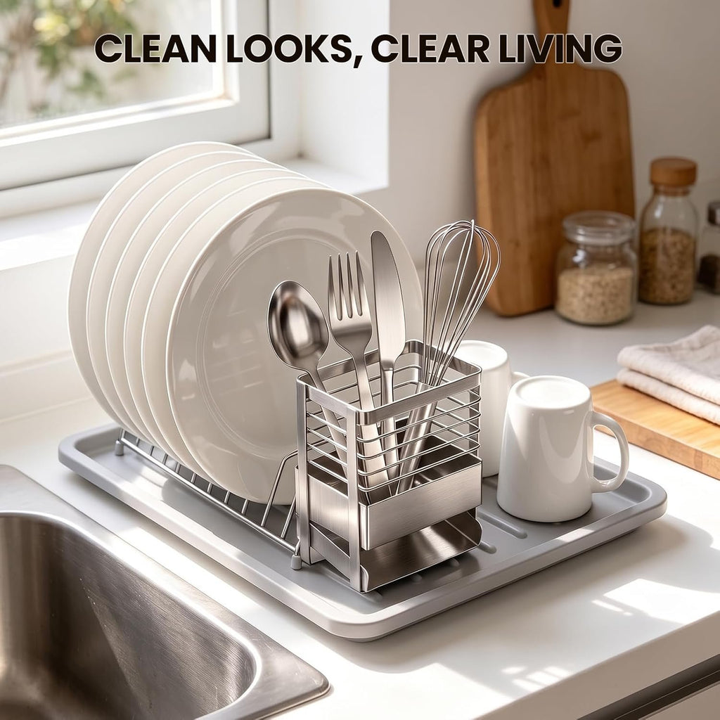 EasyEva Stainless Steel Utensil Drying Holder additional product photo