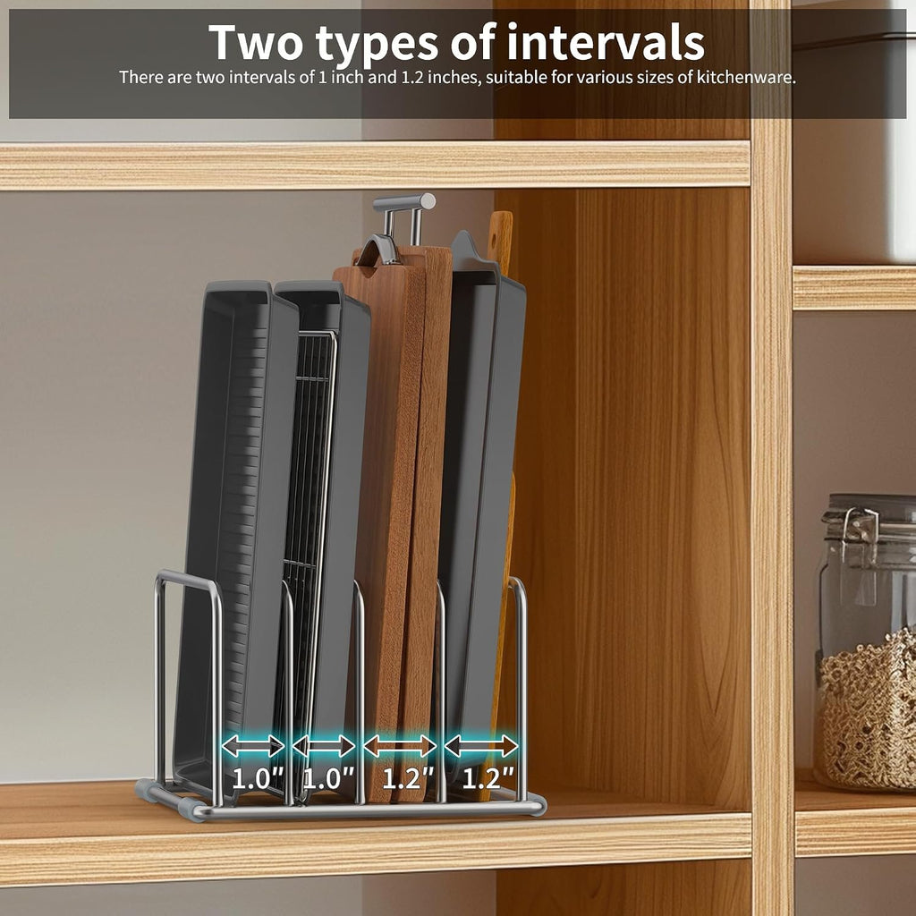 EasyEva Stainless Steel Cutting Board Holder additional product photo