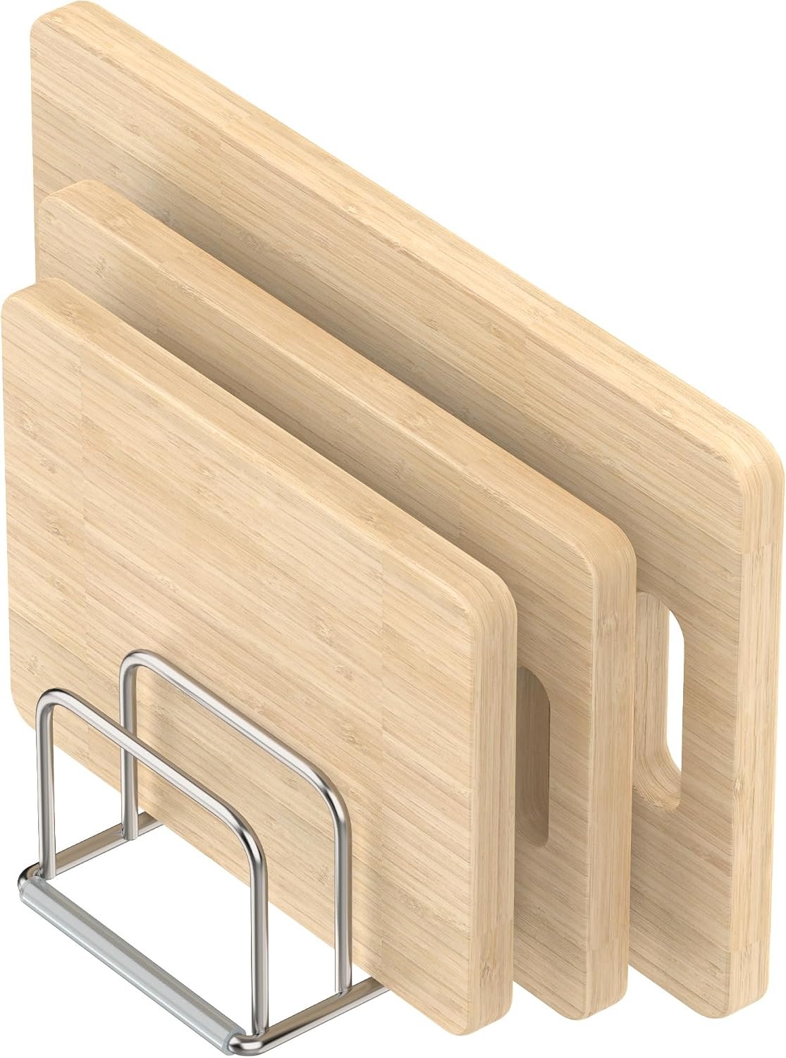 EasyEva Slim Stainless Steel Cutting Board Rack additional product photo