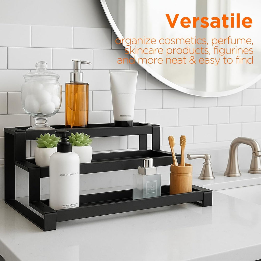 EasyEva Expandable Stepped Metal Spice Rack additional product photo
