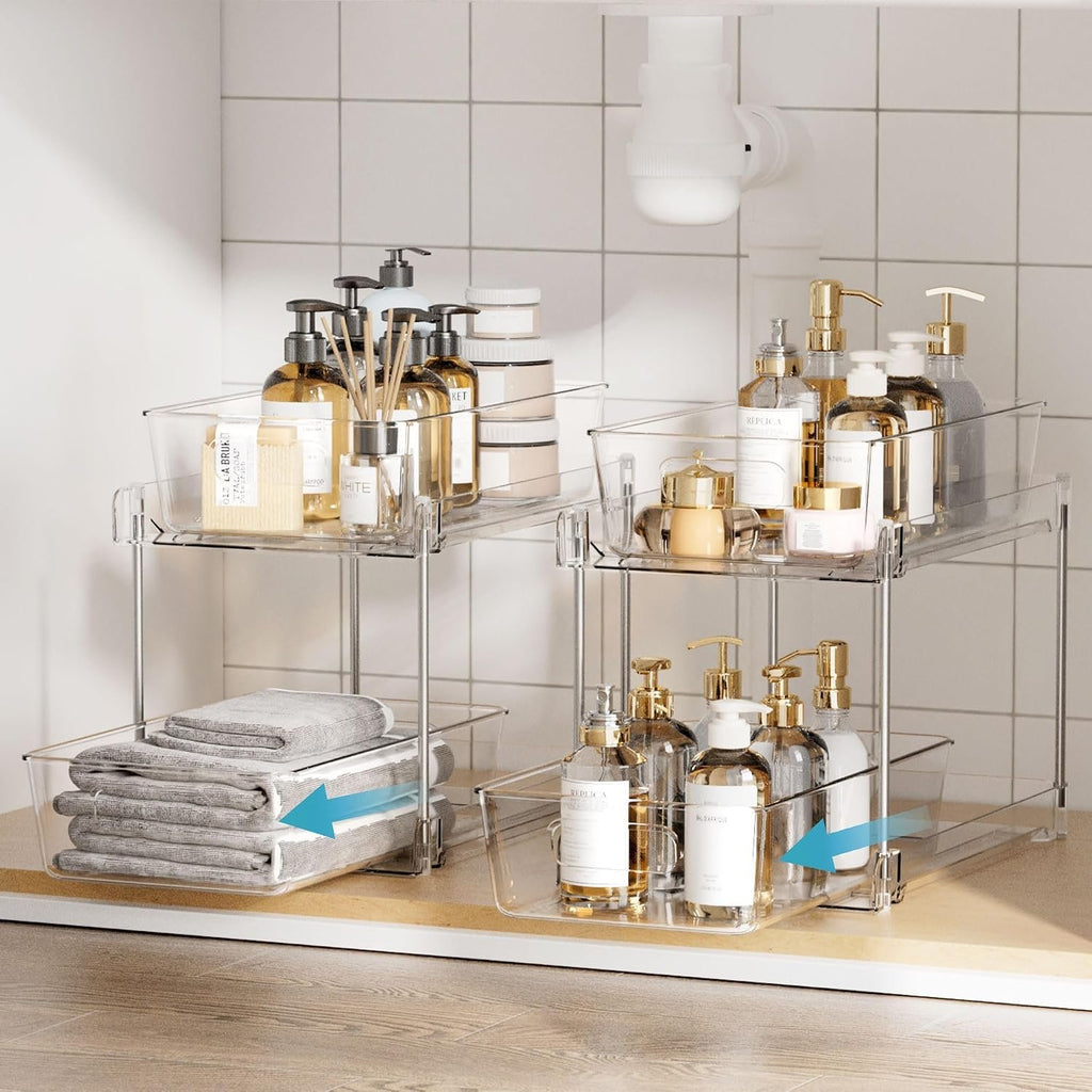 EasyEva Clear Pull-Out Under Sink Organizers additional product photo