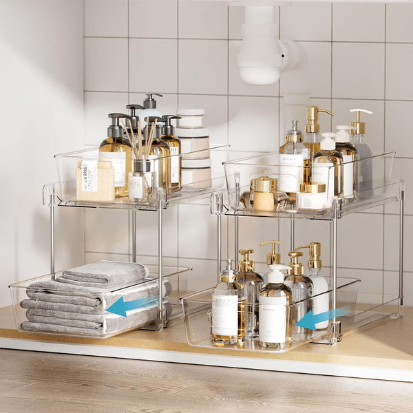 EasyEva Clear Pull-Out Under Sink Organizers additional product photo