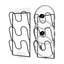 EasyEva Wall-Mount Pot Lid Organizers studio product photo